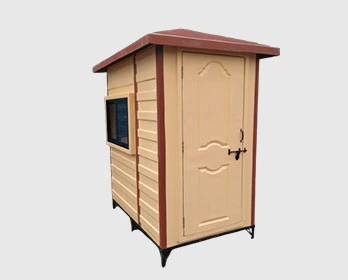 FRP Security Cabin with Weather-Resistant Body