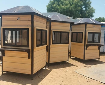 FRP Toilet and Security Cabin for Commercial Facilities